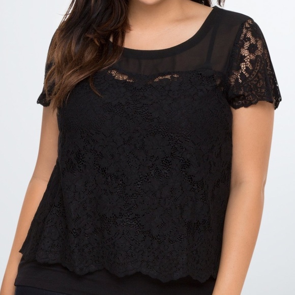 torrid lace top